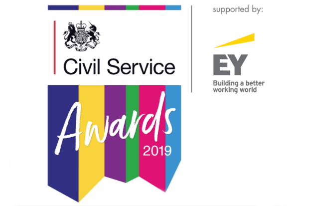 Civil Service Awards 2019. Supported by EY. Building a better working world